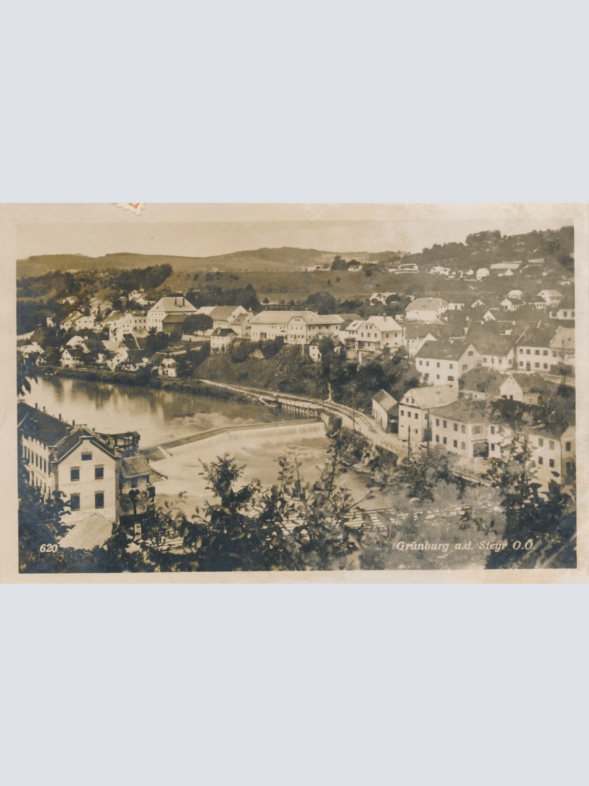 AK aus Grünburg bei Steyr Oberösterreich (8169)