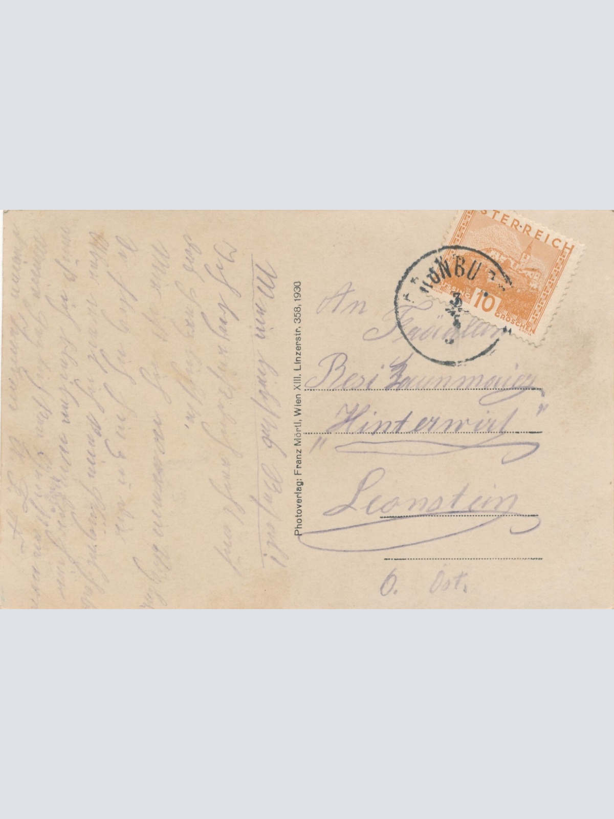 AK aus Grünburg bei Steyr Oberösterreich (8169)