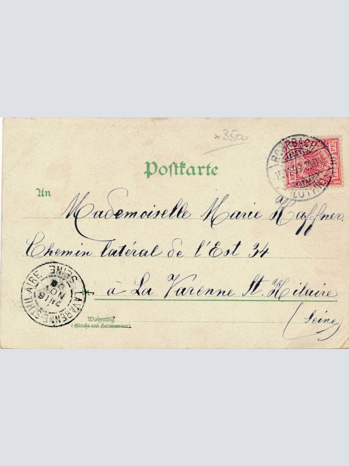 Litho - Karte gruss aus Cassel Hessen (6622)