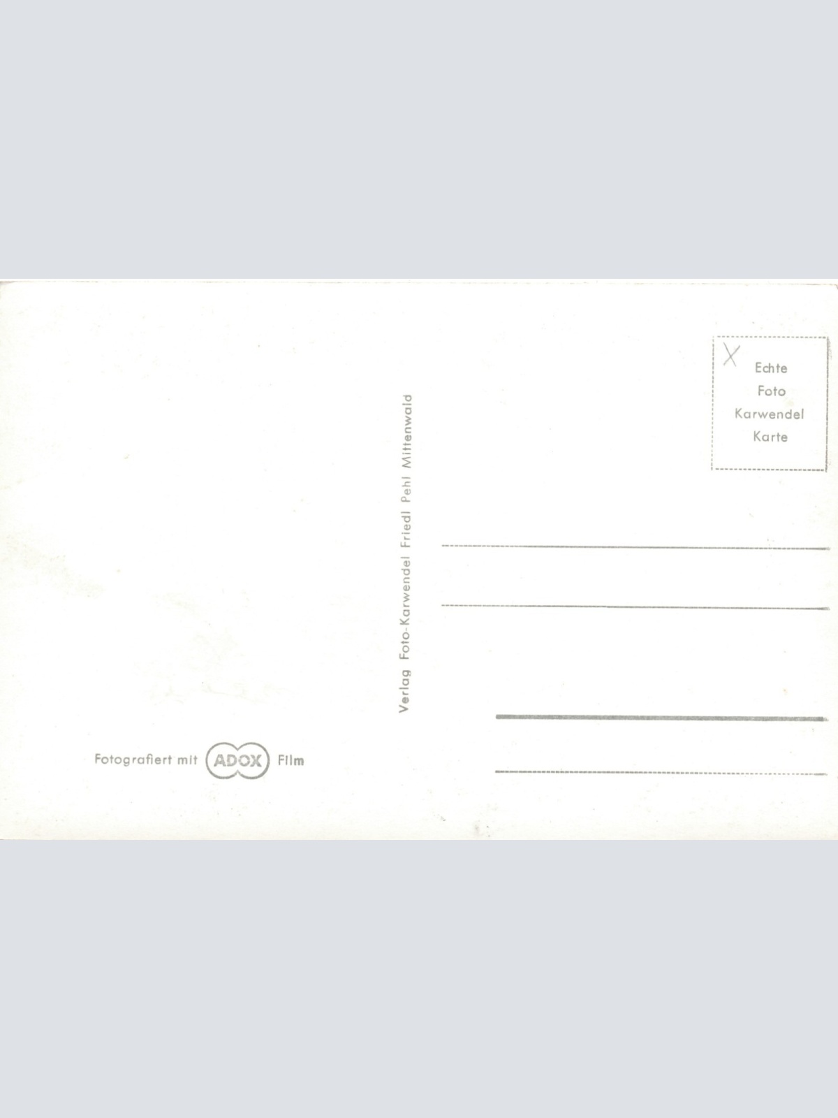 AK aus St. Anton mit Karwendel Tirol Ansichtskarte (8312)