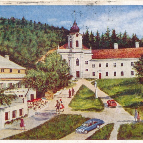 AK vom Mariahilfberg bei Gutenstein Niederösterreich (6643)