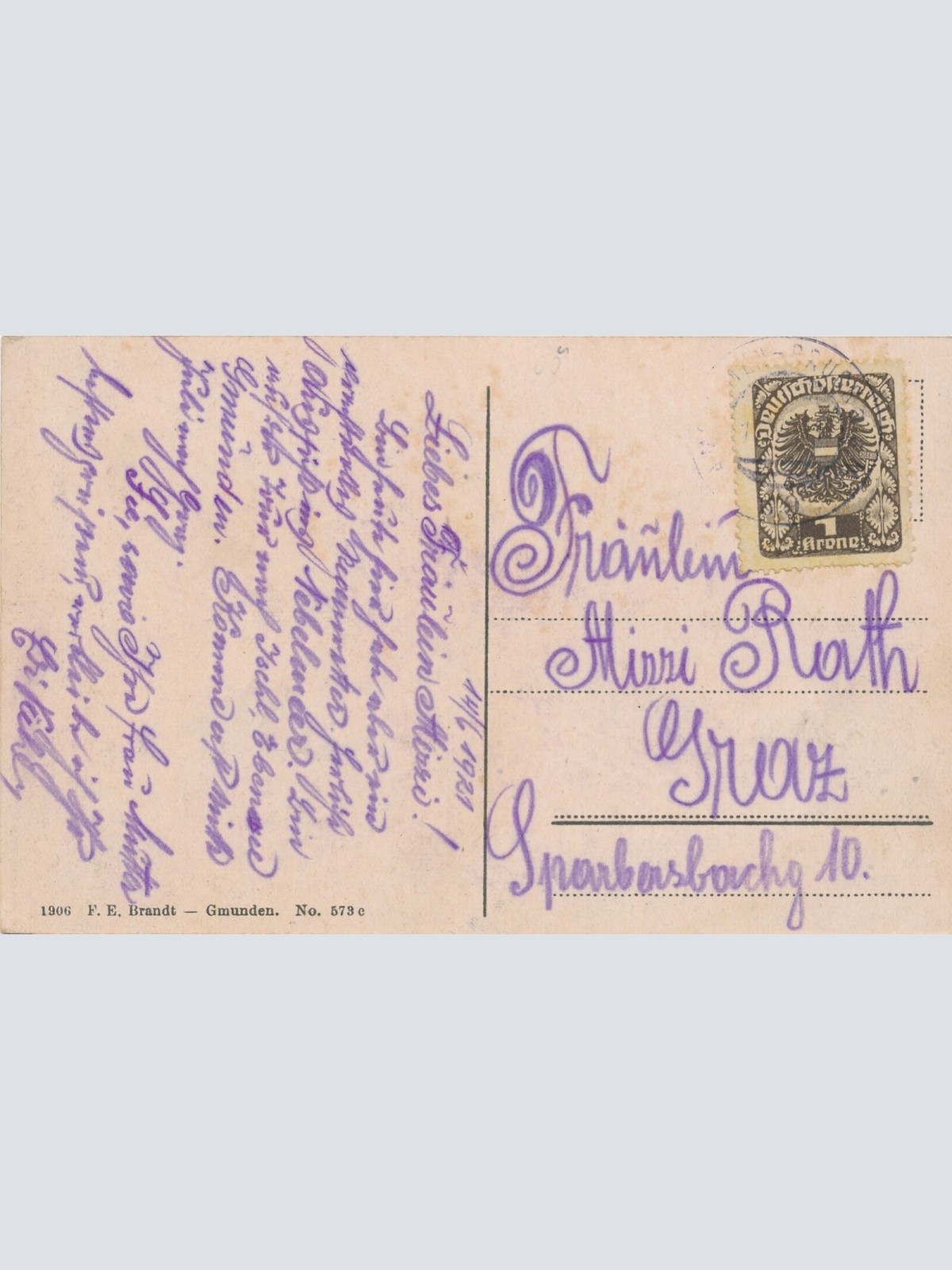 AK aus Hallstatt Frohnleichnamsprozzession Oberösterreich Ansichtskarte (8274)