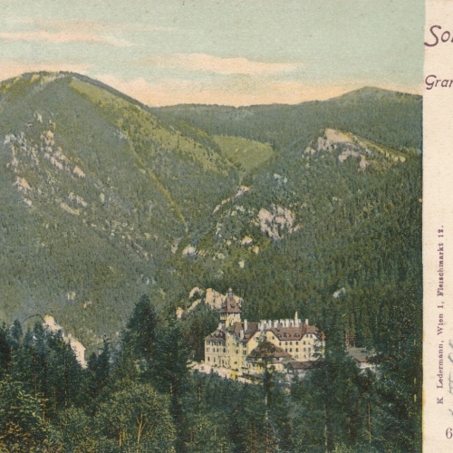 AK vom Sonnwendstein mit Grand Hotel Erzherzog Niederösterreich (8099)