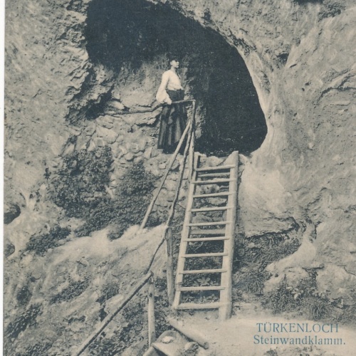 AK vom Türkenloch Steinwandklamm Niederösterreich Ansichtskarte (8092)