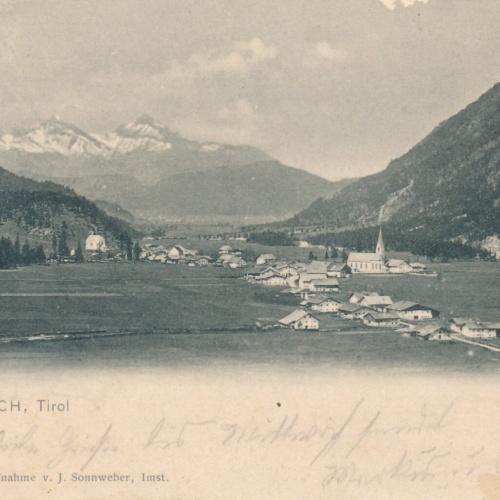 AK aus Bichlbach Tirol Ansichtskarte (8082)