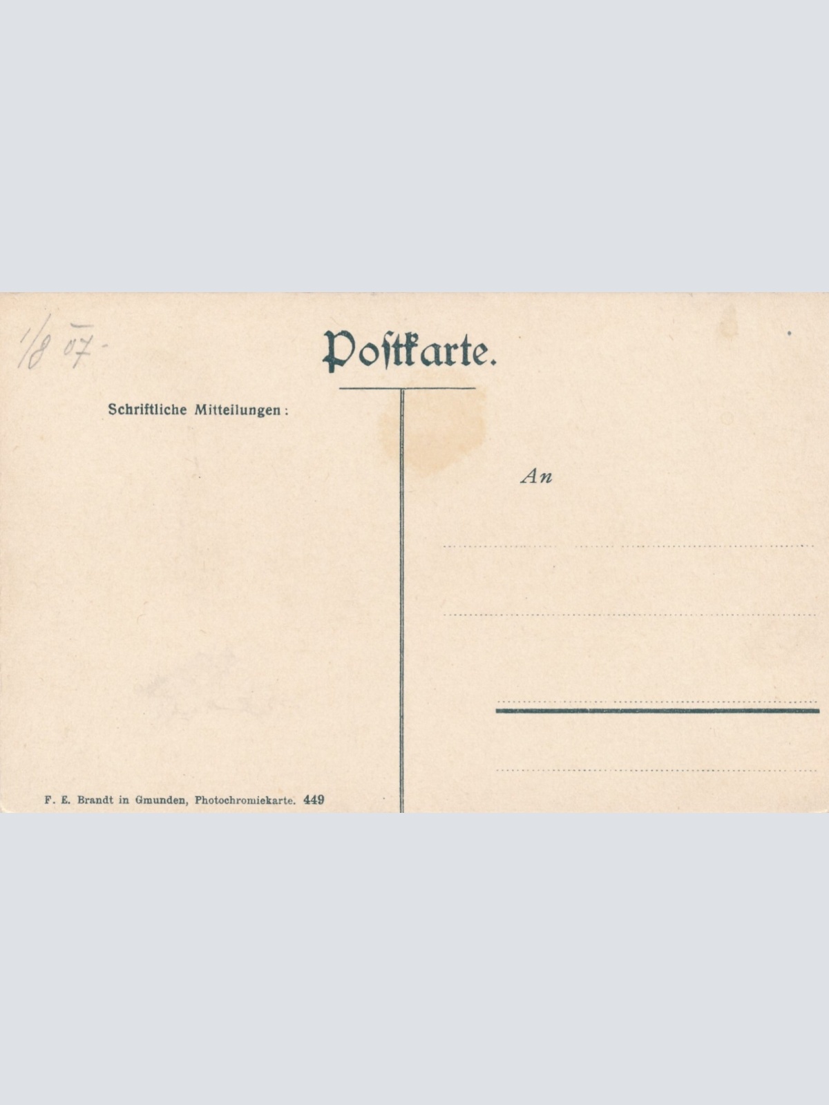 AK aus Ebensee Vorderer Langbathsee Oberösterreich Ansichtskarte (8513)