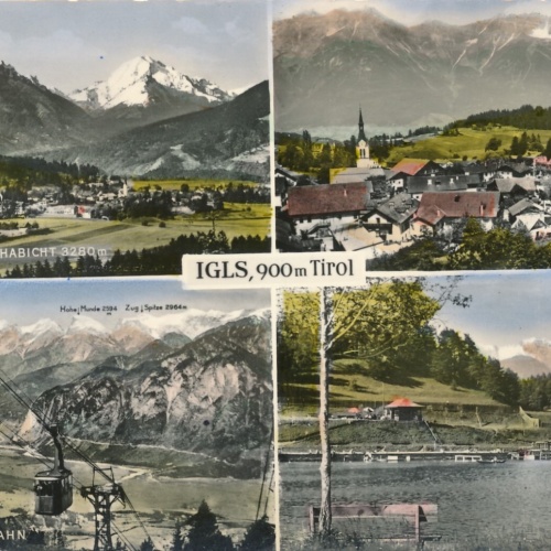 AK aus Igls Mehrbildkarte Tirol Ansichtskarte (8084)