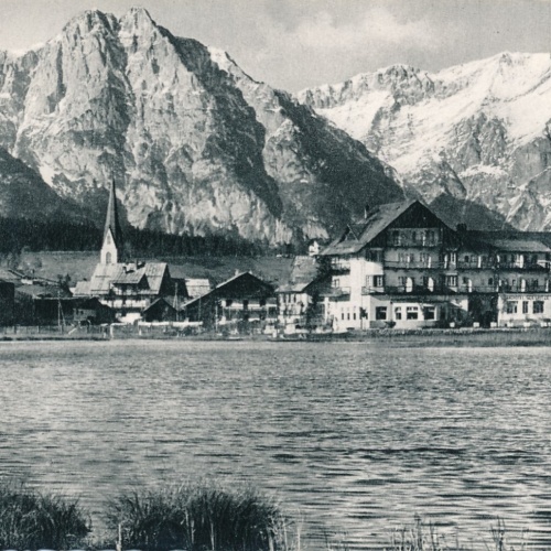 AK aus Seefeld mit Wettersteingebirge Tirol Ansichtskarte (8085)