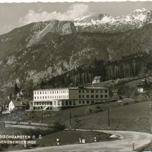 AK aus Windischgarsten mit Sengsegebirge Oberösterreich Ansichtskarte (8532)