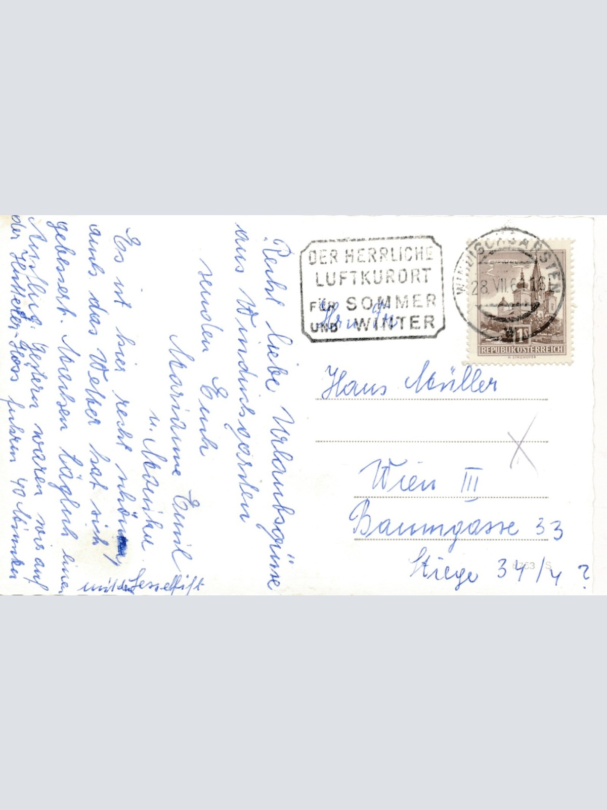 AK aus Windischgarsten mit Sengsegebirge Oberösterreich Ansichtskarte (8532)