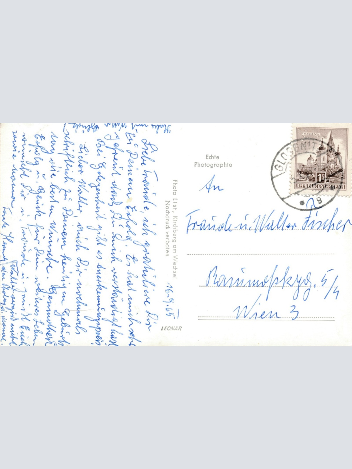 AK vom Schloss Kranichberg mit Rax Niederösterreich Ansichtskarte (8124)