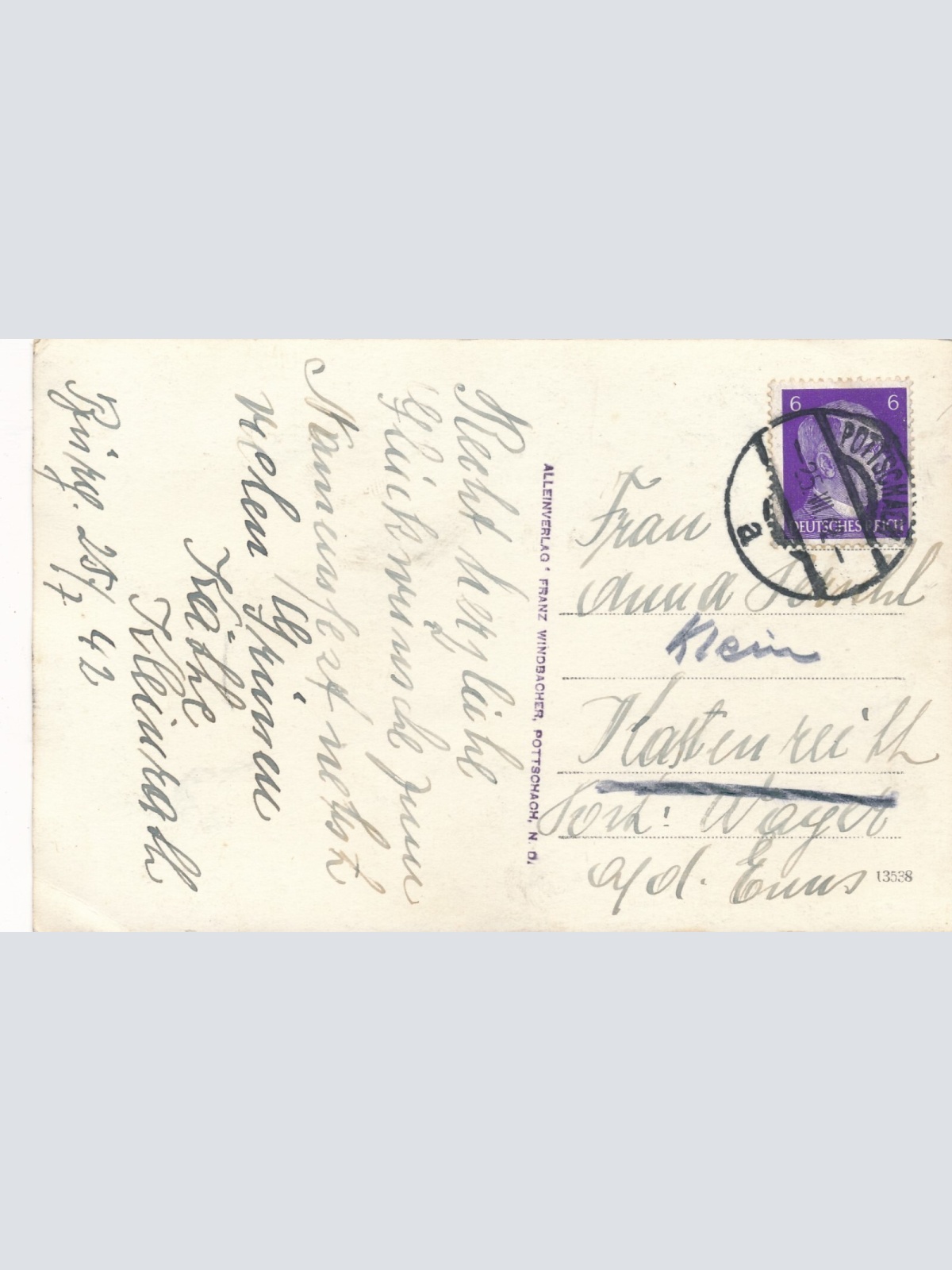 AK aus Pottschach Niederösterreich Ansichtskarte (8121)