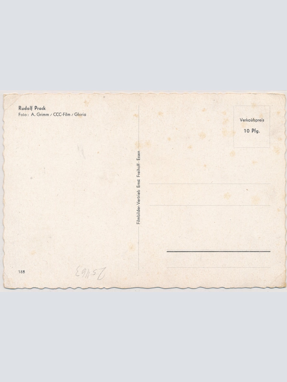 AK, Rudolf Prack (S2192)