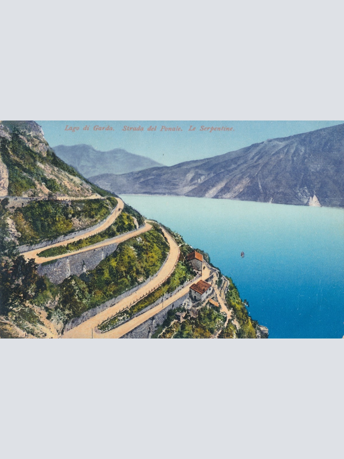 AK aus Lago di Garda Italien Ansichtskarte (8554)