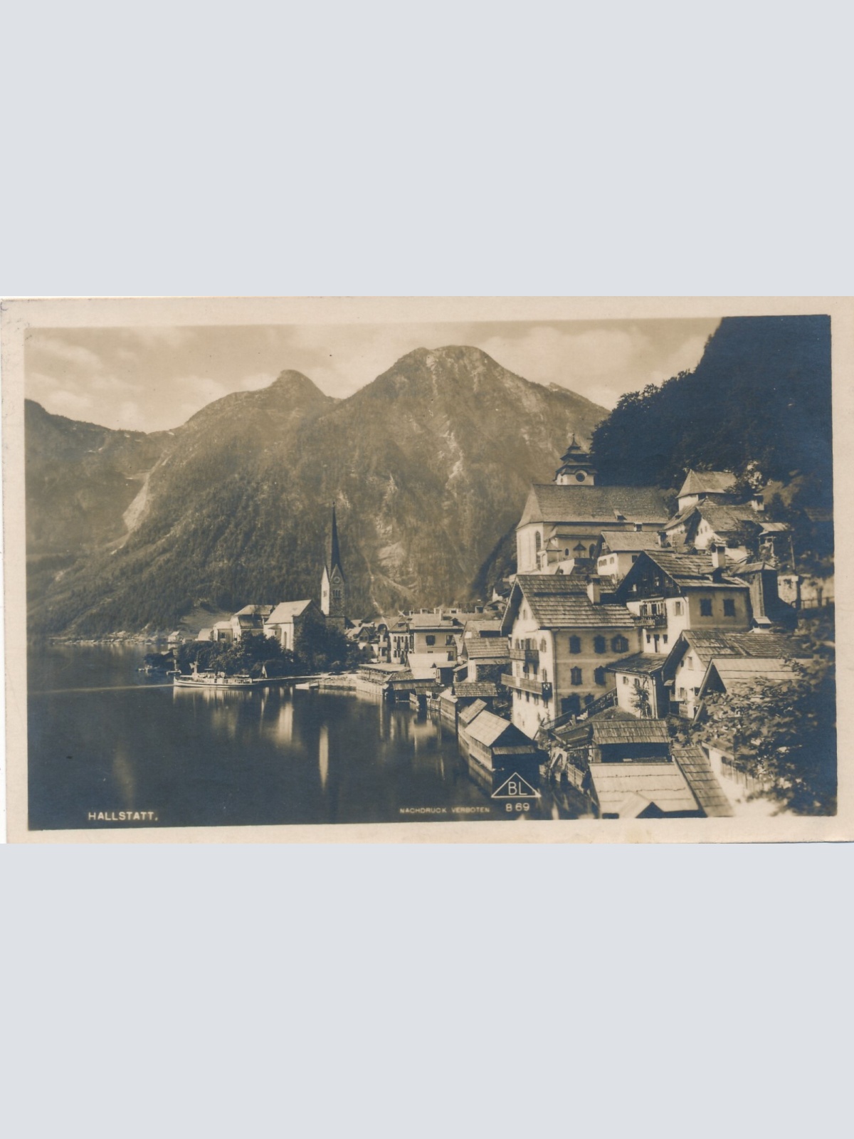 AK aus Hallstatt Oberösterreich Ansichtskarte (8468)