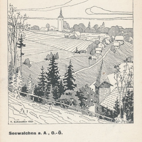 AK aus Seewalchen a.Attersee von T.Schmoller Oberösterreich Ansichtskarte (8489)