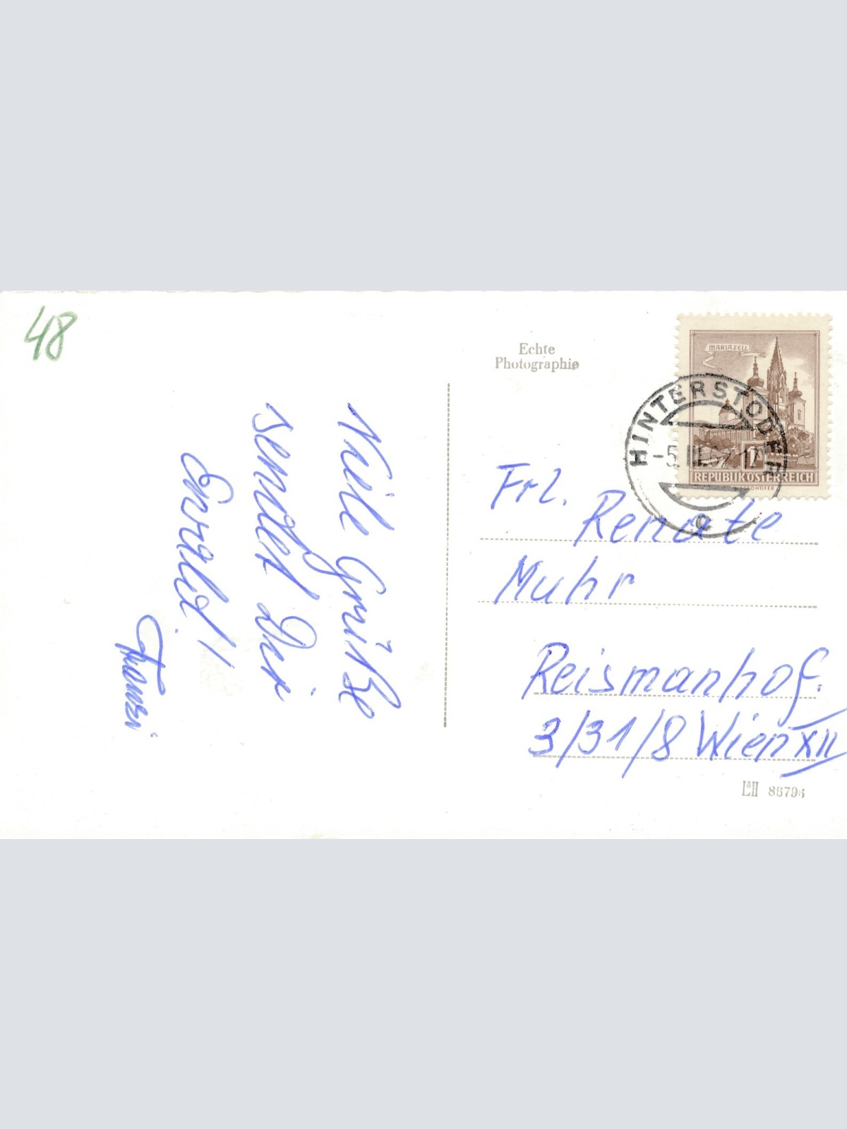 AK aus Hinterstoder mit Skilift Oberösterreich Ansichtskarte (8490)