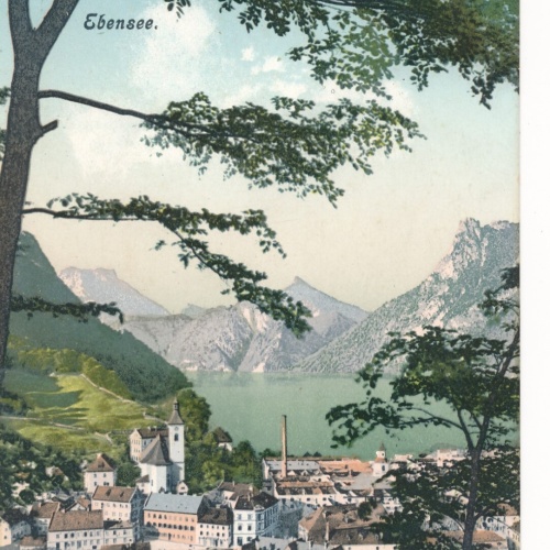 AK aus Ebensee Oberösterreich Ansichtskarte (8512)