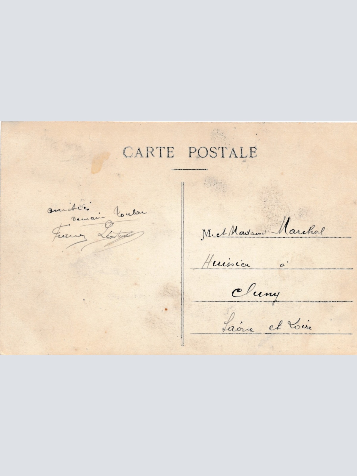 AK aus Marseille Frankreich Ansichtskarte (8623)