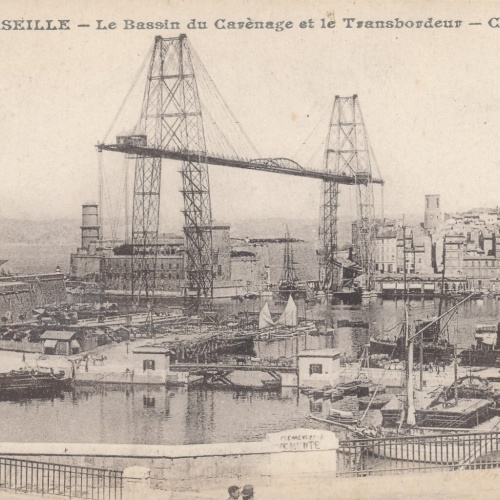 AK aus Marseille am Hafen Frankreich Ansichtskarte (8587)