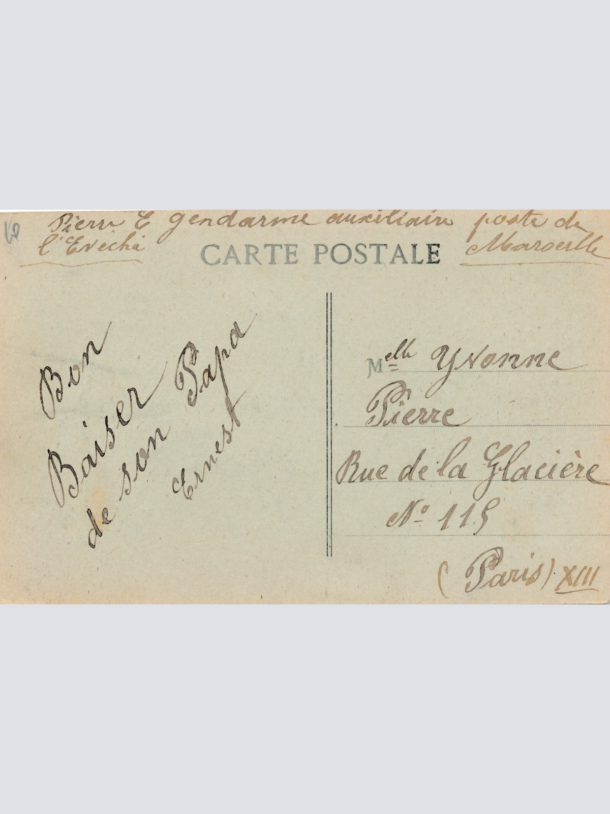 AK aus Marseille am Hafen Frankreich Ansichtskarte (8587)