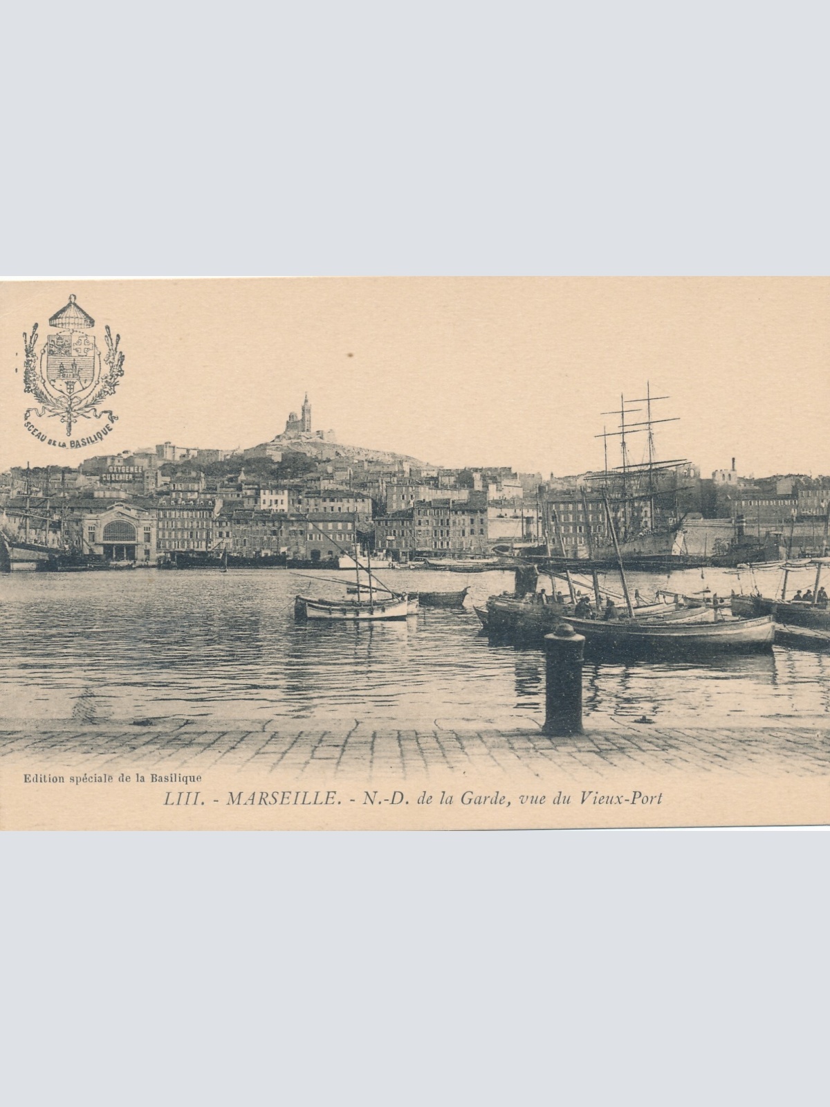 AK aus Marseille am Hafen Frankreich Ansichtskarte (8580)