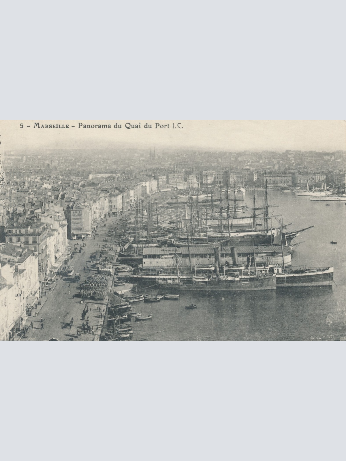 AK aus Marseille am Hafen Frankreich Ansichtskarte (8583)