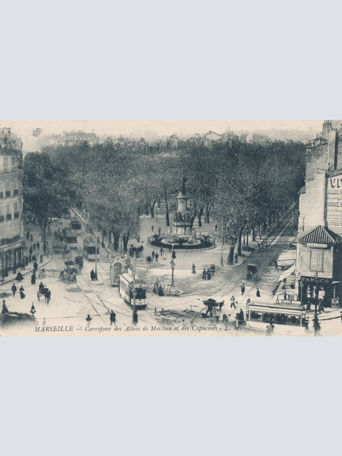 AK aus Marseille Stadt Frankreich Ansichtskarte (8597)