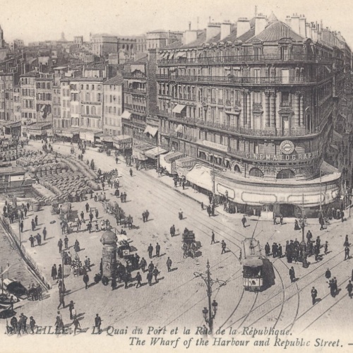 AK aus Marseille Stadt Frankreich Ansichtskarte (8615)