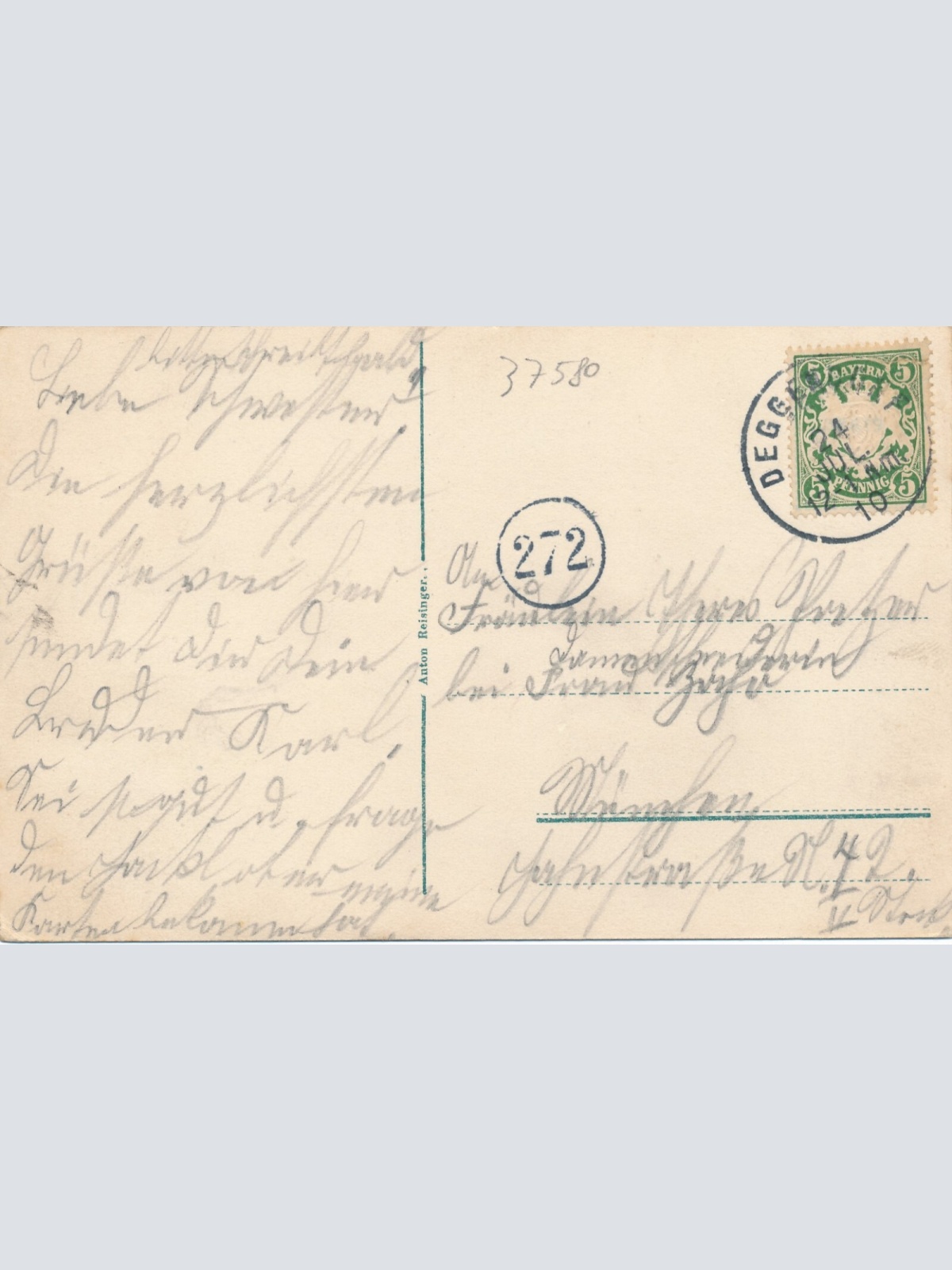 AK aus Deggendorf Bayern Ansichtskarte (8414)