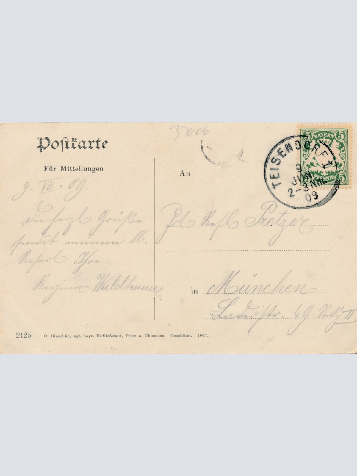 AK aus Teisendorf Bayern Ansichtskarte (8411)