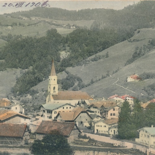 AK aus Schellenberg Bayern Ansichtskarte (8408)