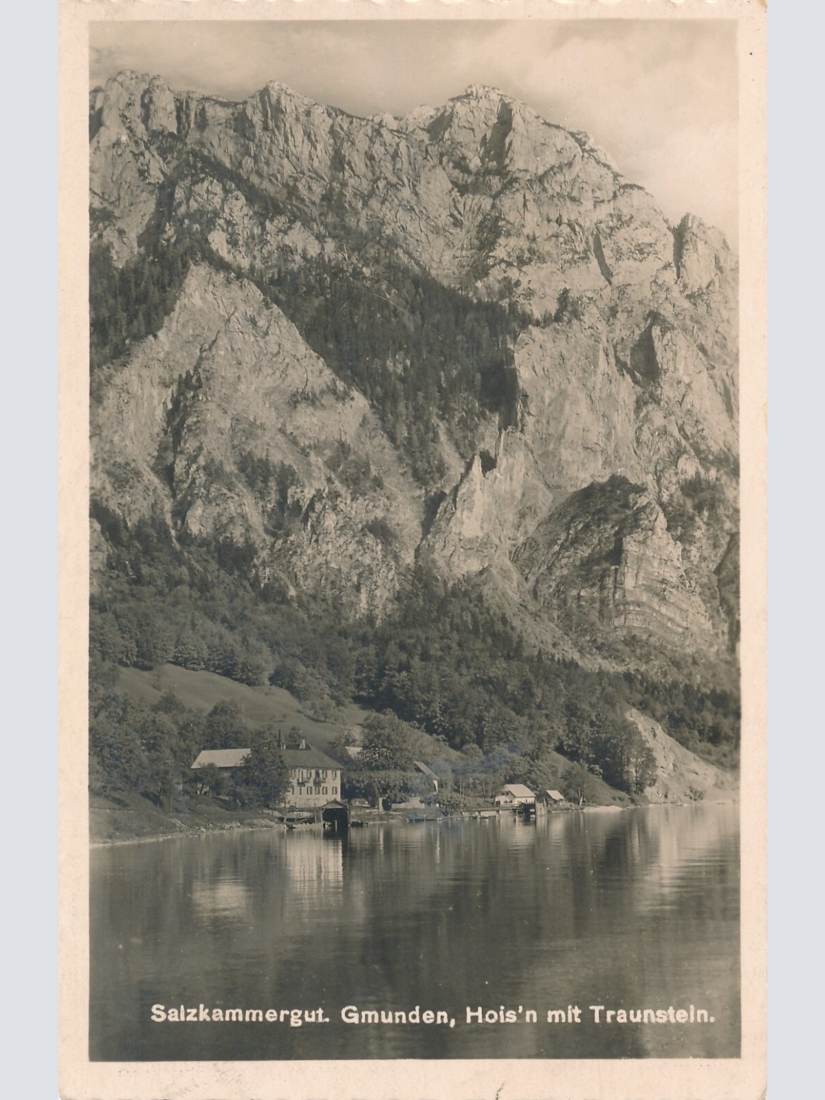 AK aus Gmunden mit Traunstein Oberösterreich Ansichtskarte (8444)