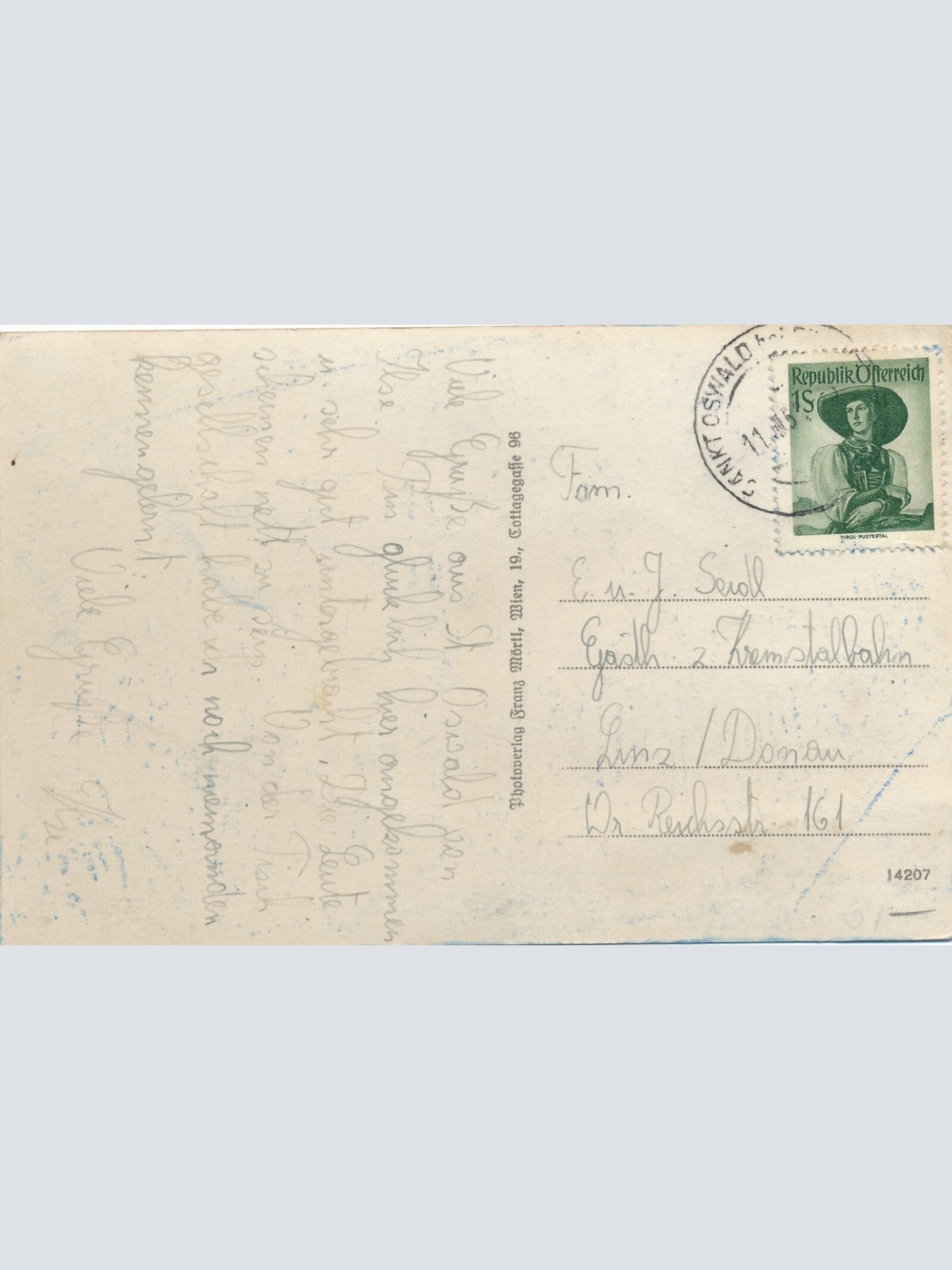 AK aus St.Oswald bei Freistadt Oberösterreich Ansichtskarte (8933)