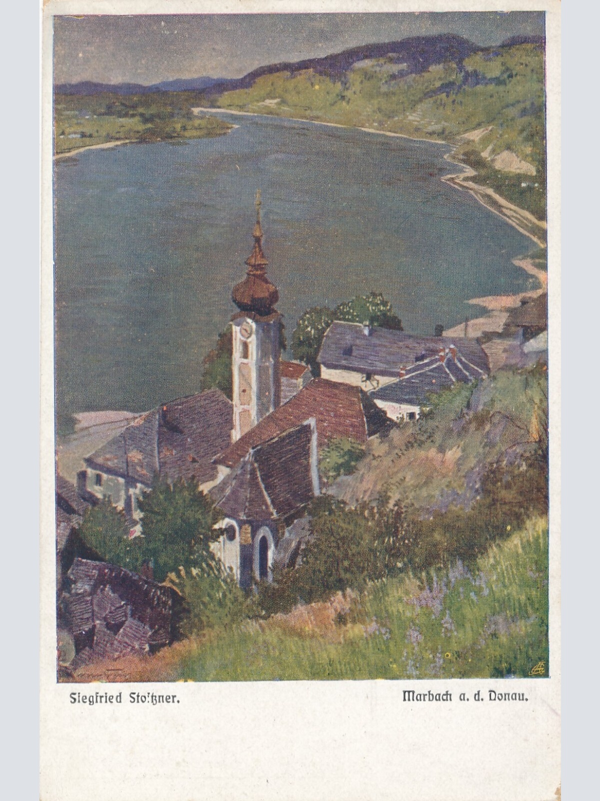 AK aus Marbach Niederösterreich Ansichtskarte (8363)