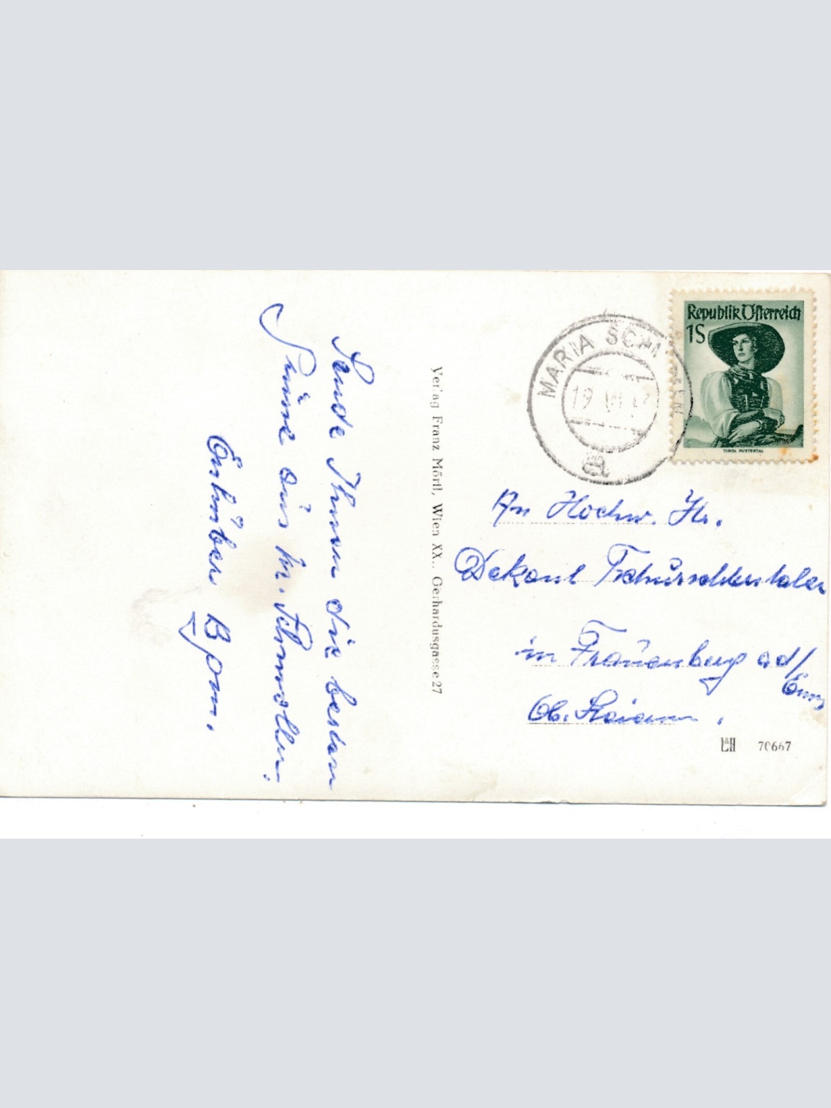 AK aus Maria Schmolln Oberösterreich Ansichtskarte (8928)