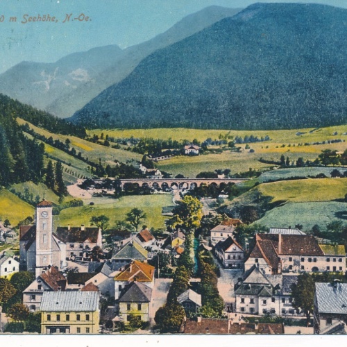 AK aus Gaming Niederösterreich Ansichtskarte (8351)