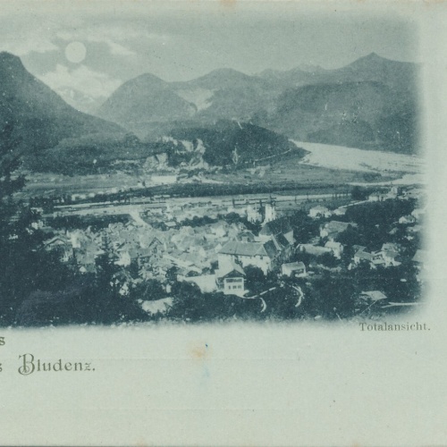AK gruss aus Bludenz Vorarlberg Ansichtskarte (8341)