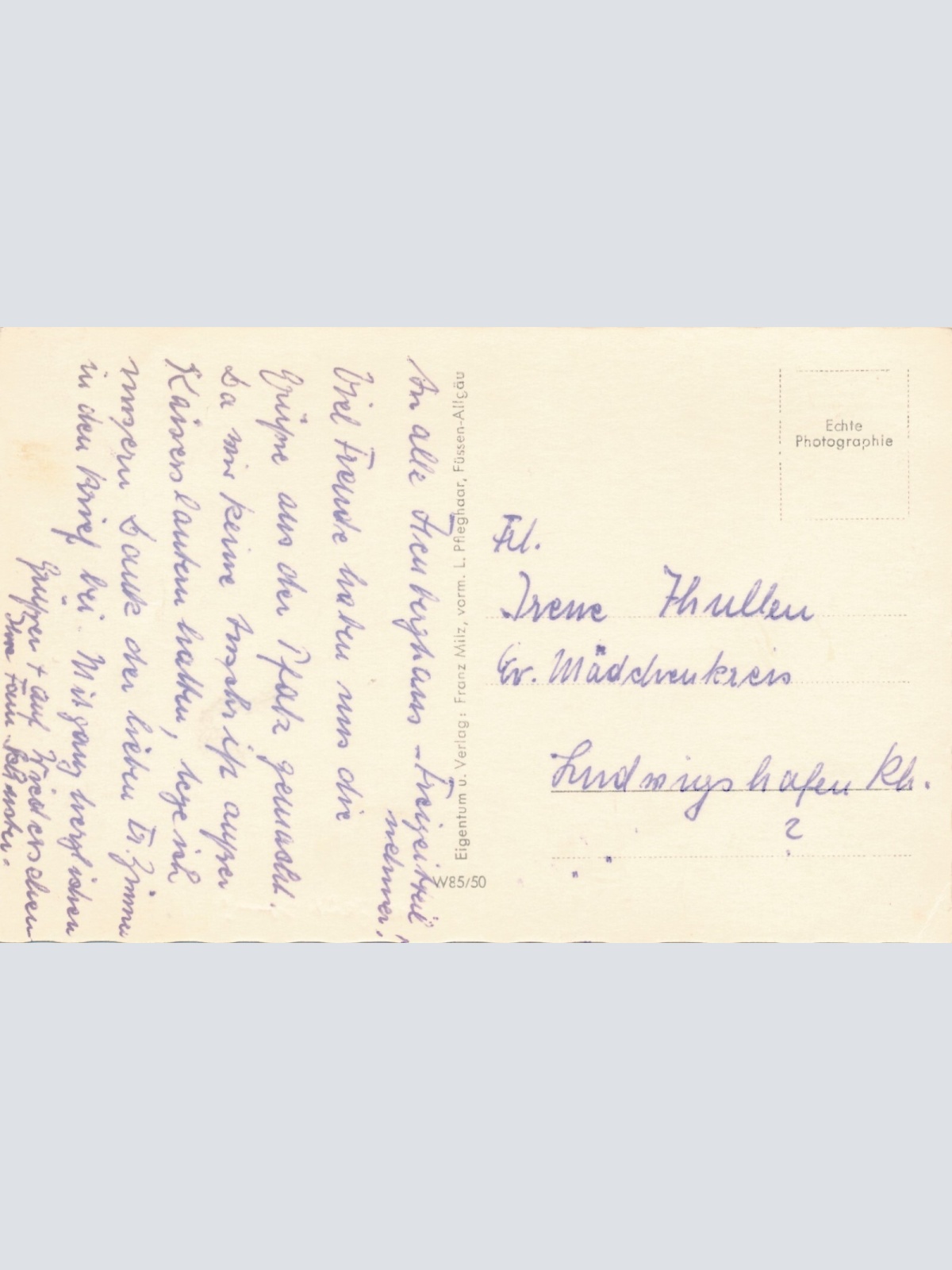 AK aus Hirschegg Kleinwalsertal mit Heuberghaus Vorarlberg Ansichtskarte (8345)