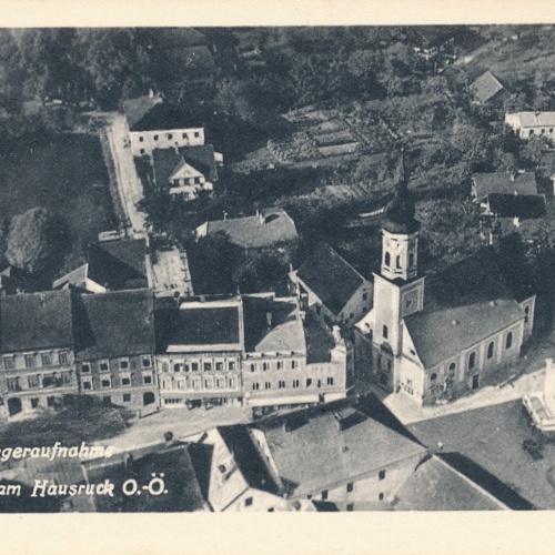 AK aus Haag am Hausruck Fliegeraufnahme Oberösterreich Ansichtskarte (8922)