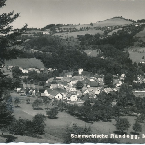 AK aus Randegg Niederösterreich Ansichtskarte (8384)
