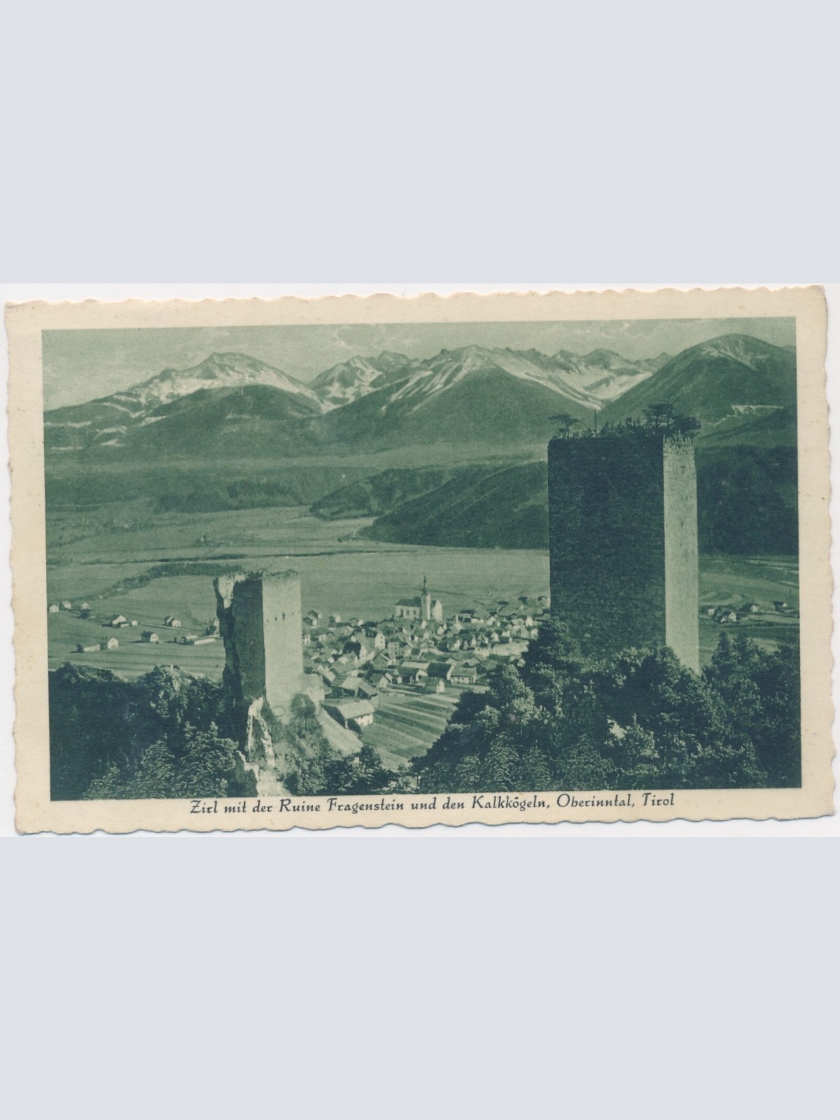 AK, Ruine Fragenstein, Zirl, Tirol (S2245)