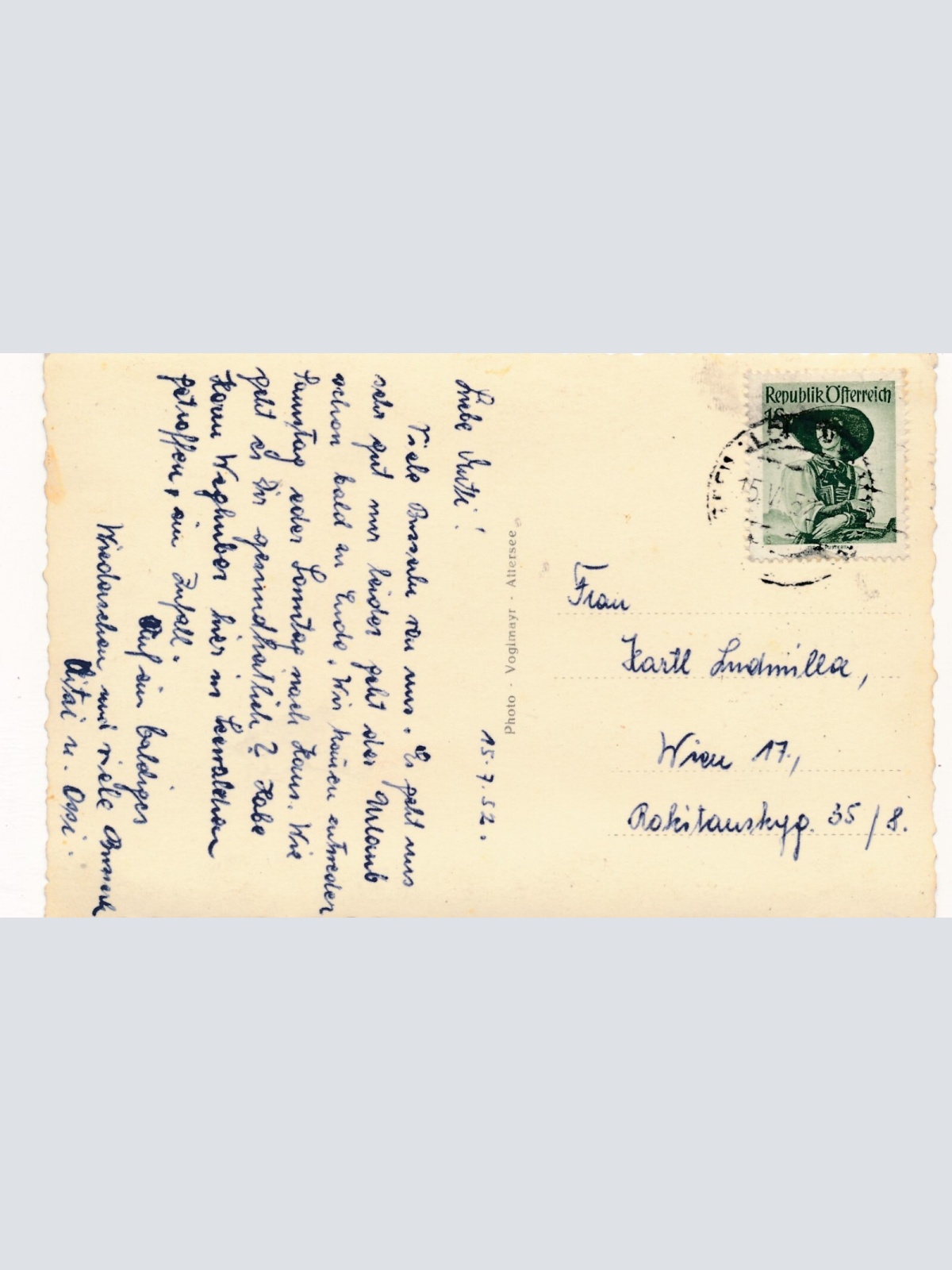 AK aus Litzlberg am Attersee Oberösterreich Ansichtskarte (8871)