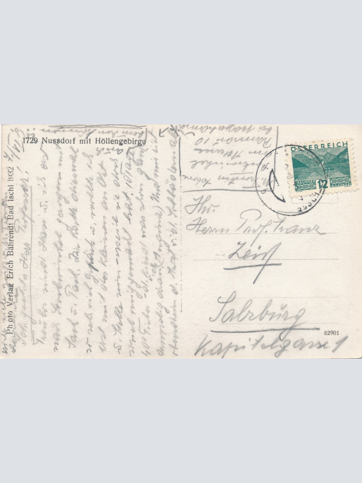 AK aus Nussdorf am Attersee Oberösterreich Ansichtskarte (8874)