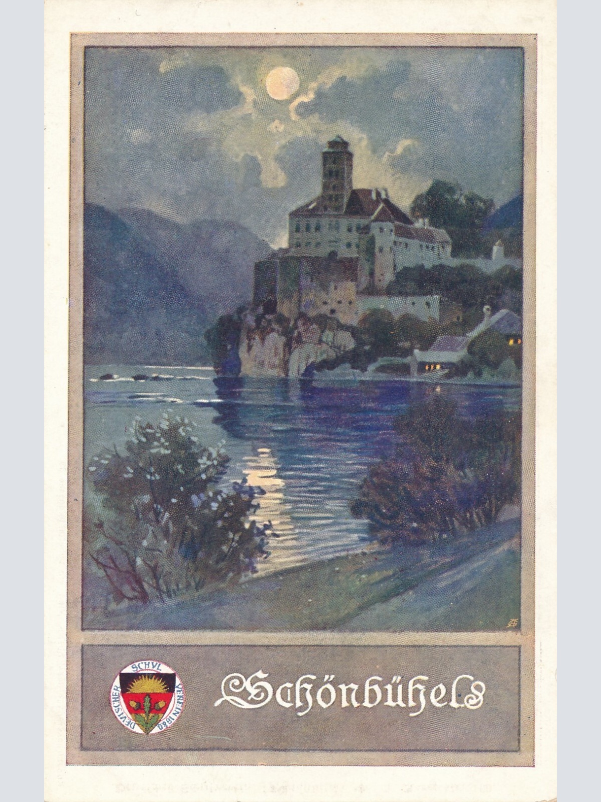 AK, Schönbühel Schloss, Niederösterreich, Schönbühel-Aggsbach (S2235)