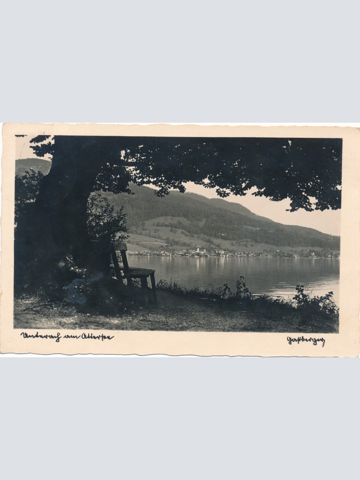 AK aus Unterach am Attersee Oberösterreich Ansichtskarte (8910)