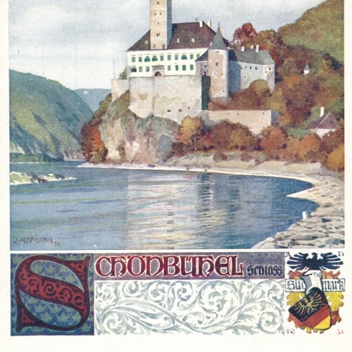 AK, Schönbühel Schloss, Niederösterreich, Schönbühel-Aggsbach (S2234)