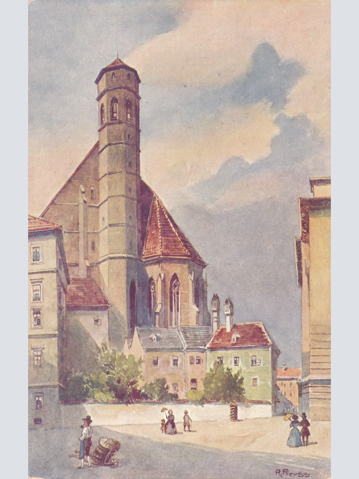 AK, Wien, Minoritenkirche (S2310)