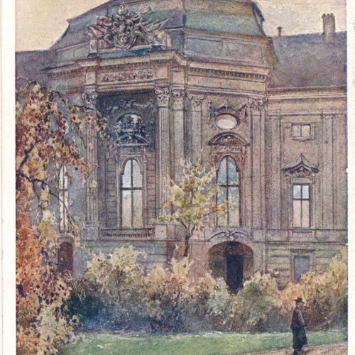 AK, Wien, Auerspergpalais (S2313)