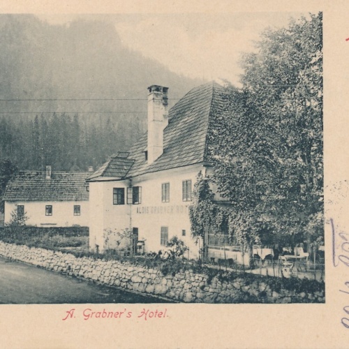 AK aus Mürzsteg mit A.Grabners Hotel Steiermark (7145)